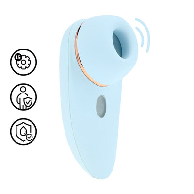 Auflegevibrator Aurie AirTap mit zwei Aufsätzen 12 cm