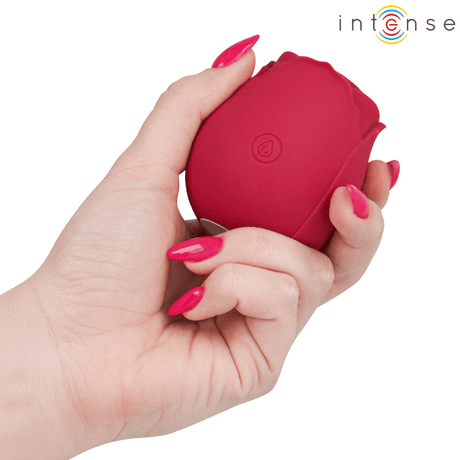 Auflegevibrator Camellia mit Druckwellen Bordeaux