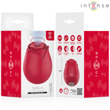 Auflegevibrator Camellia mit Druckwellen Bordeaux – Ansicht 6