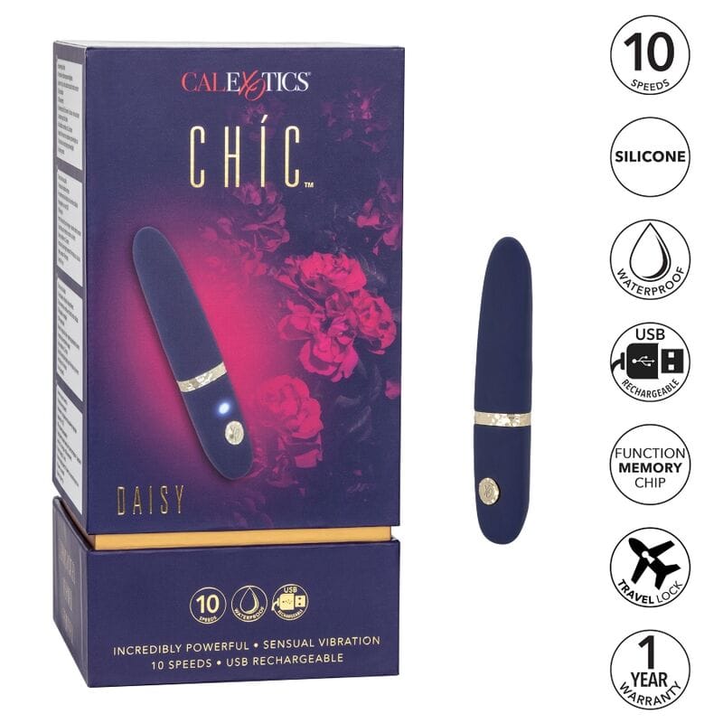Auflegevibrator Chic Daisy Mini 10,75 x 4,5 cm – Ansicht 7