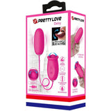 Auflegevibrator Daisy Vibrierendes Ei + Klitoris Stimulierende Zunge Rosa