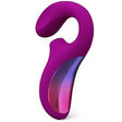 Auflegevibrator Enigma Cruise mit Doppel-Stimulation und Saugfunktion Lila