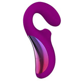 Auflegevibrator Enigma mit Doppel-Stimulation und Saugfunktion Lila – Ansicht 7