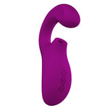 Auflegevibrator Enigma mit Doppel-Stimulation und Saugfunktion Lila – Ansicht 5
