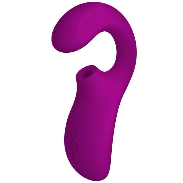 Auflegevibrator Enigma mit Doppel-Stimulation und Saugfunktion Lila – Ansicht 4