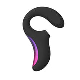 Auflegevibrator Enigma mit Doppel-Stimulation und Saugfunktion Schwarz – Ansicht 4