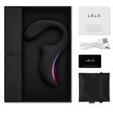 Auflegevibrator Enigma mit Doppel-Stimulation und Saugfunktion Schwarz – Ansicht 12