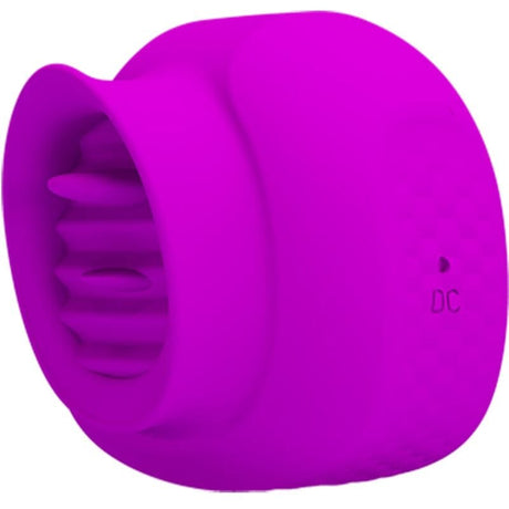 Auflegevibrator Estelle Zungen-Klitoris-Stimulator 12 Vibrationen Lila