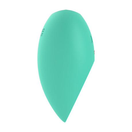 Auflegevibrator Gemma mit Zunge und Vibration Grün 7,3 x 5,2 cm – Ansicht 5