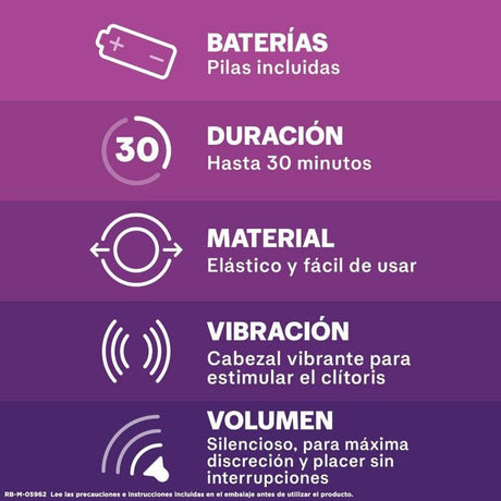 Auflegevibrator Intense Diablillo Vibrierender