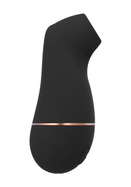 Auflegevibrator Irresistible Kissable mit Saugfunktion Schwarz 11 x 2 cm – Ansicht 5