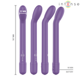 Auflegevibrator Karlie Wiederaufladbarer g-Spot-Stimulator Lila 19 x 2,2 cm