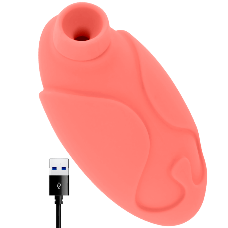 Auflegevibrator Korallen-Klitoris-Wellen-Stimulator 10 x 5,5 cm
