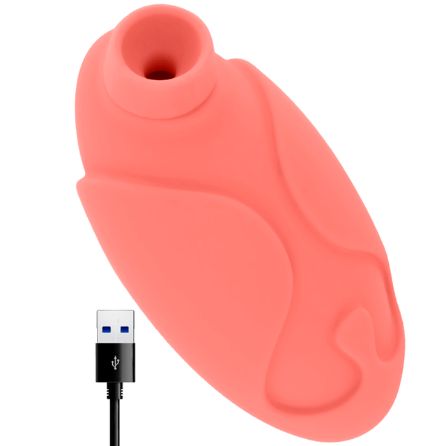 Auflegevibrator Korallen-Klitoris-Wellen-Stimulator 10 x 5,5 cm