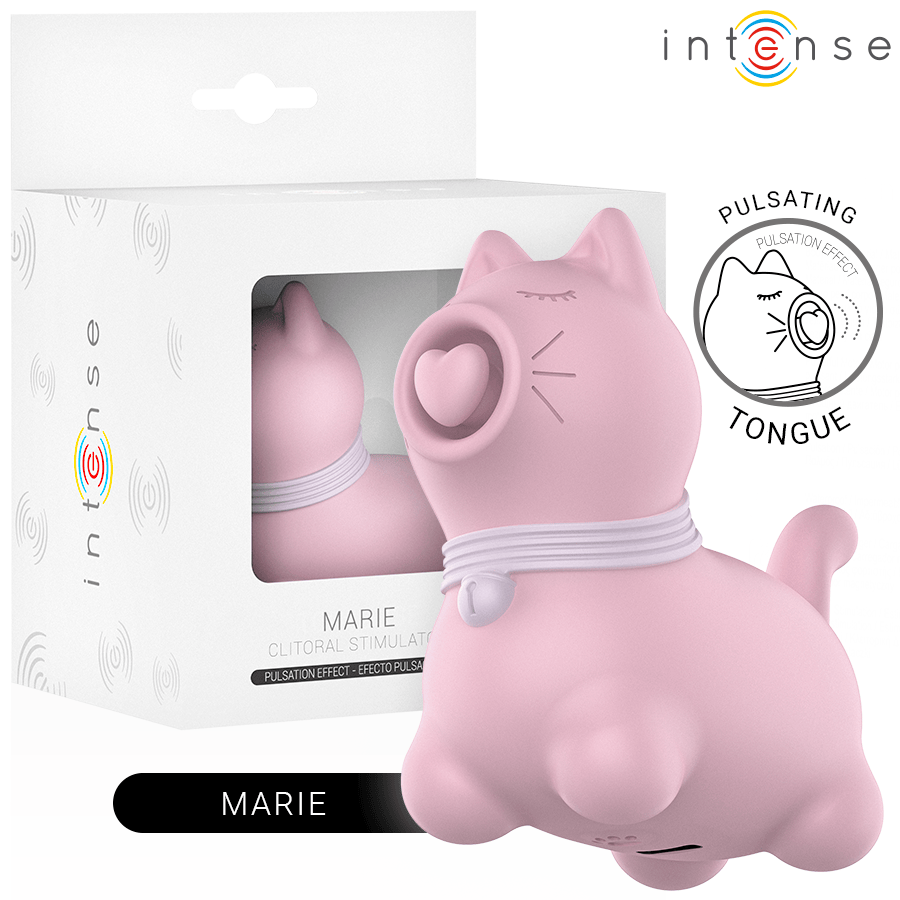 Auflegevibrator Marie Pink Pulsationseffekt Zungenstimulator