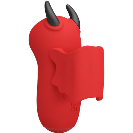 Auflegevibrator Mini-Spassspielzeuge von Magic Devil Stimulator Rot