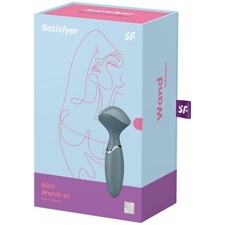 Auflegevibrator Mini Wand-er Grau
