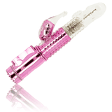 Auflegevibrator mit Rotationsfunktion und Klitoristimulator Türkis 12 x 3,4 cm