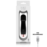 Auflegevibrator Nr. 3 Silikon Schwarz 12,2 x 2,8 cm – Ansicht 3