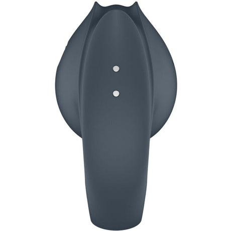 Auflegevibrator Perfect Pair 2 Multivibrator 2 in 1 und Fingerstimulator Grau