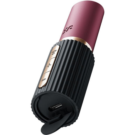 Auflegevibrator Pro 2 Kiss Wave Klitoris-Stimulator Granat / Schwarz
