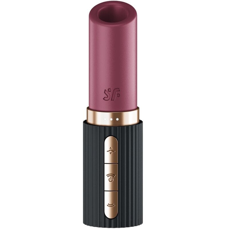 Auflegevibrator Pro 2 Kiss Wave Klitoris-Stimulator Granat / Schwarz