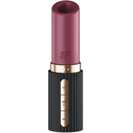 Auflegevibrator Pro 2 Kiss Wave Klitoris-Stimulator Granat / Schwarz
