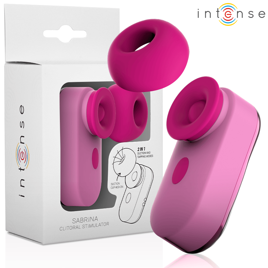 Auflegevibrator Sabrina Clit Stimulator Rosa 6 cm