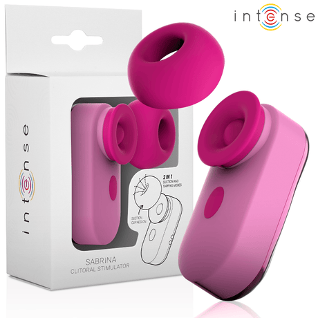 Auflegevibrator Sabrina Clit Stimulator Rosa 6 cm