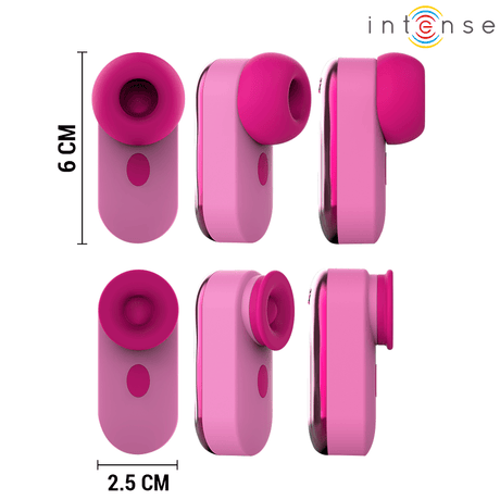 Auflegevibrator Sabrina Clit Stimulator Rosa 6 cm