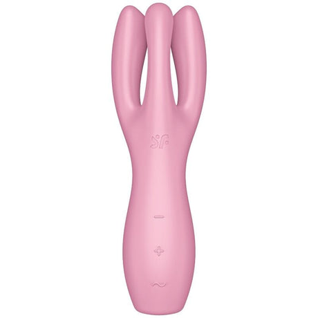 Auflegevibrator Threesome 3 Rosa