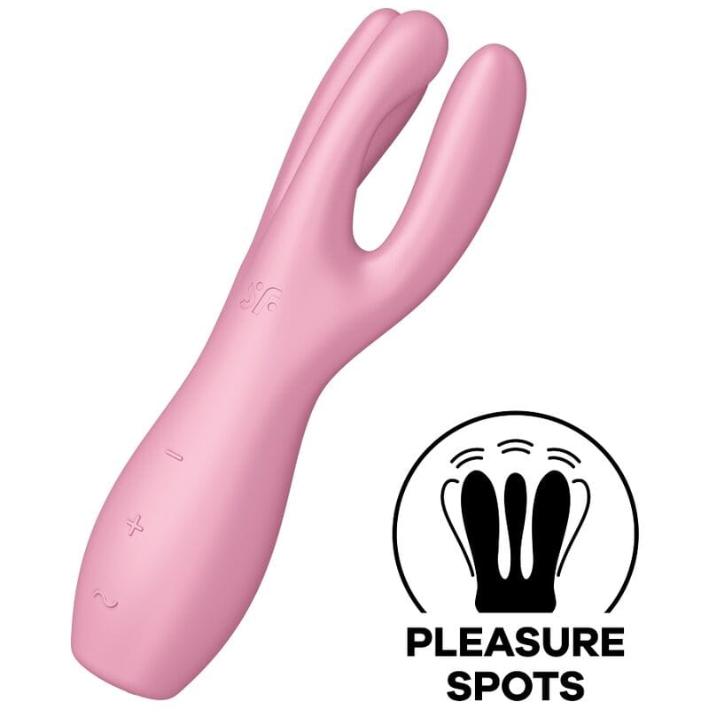 Auflegevibrator Threesome 3 Rosa – Ansicht 2