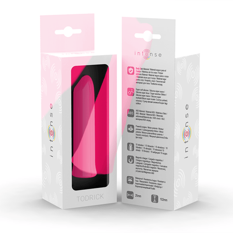 Auflegevibrator Todrick Pink Klitorisstimulierende Kugel 10,2 x 2,5 cm