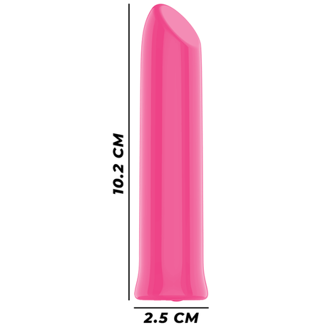 Auflegevibrator Todrick Pink Klitorisstimulierende Kugel 10,2 x 2,5 cm