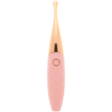 Auflegevibrator wiederaufladbarer Klitoris-Stimulator 36 Modi Roségold 20 x 3,5 cm – Ansicht 4