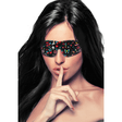 Augenmaske Ouch mit Tattoo-Print Bunt 19,5 cm