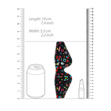 Augenmaske Ouch mit Tattoo-Print Bunt 19,5 cm – Ansicht 6