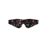 Augenmaske Ouch mit Tattoo-Print Bunt 19,5 cm – Ansicht 4