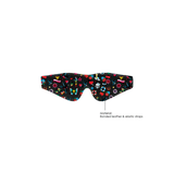 Augenmaske Ouch mit Tattoo-Print Bunt 19,5 cm – Ansicht 5