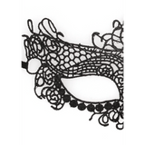 Augenmaske Ouch Black and White Queen aus Spitze 23,5 cm – Ansicht 6