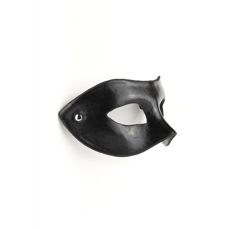 Augenmaske Ouch mit offener Augenpartie Schwarz 19 cm – Ansicht 2