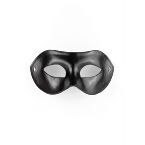 Augenmaske Ouch mit offener Augenpartie Schwarz 19 cm