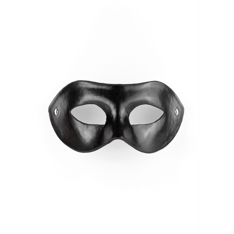 Augenmaske Ouch mit offener Augenpartie Schwarz 19 cm