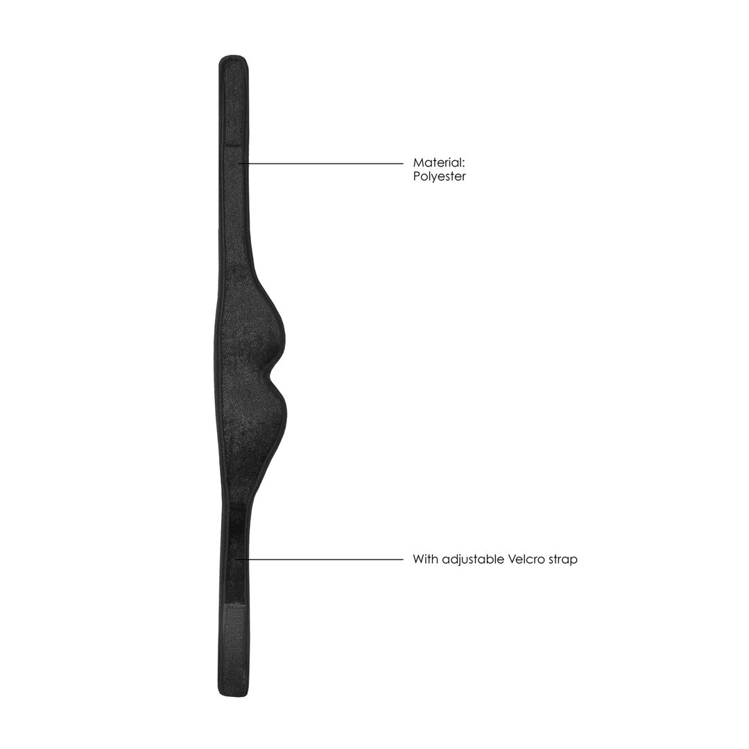 Augenmaske Ouch aus Samt verstellbar Schwarz 64 cm – Ansicht 6