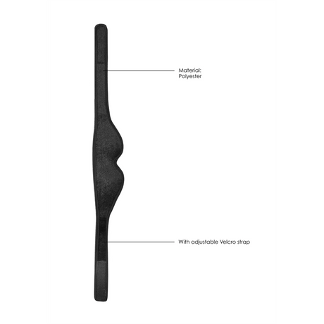 Augenmaske verstellbar Schwarz 64 cm – Ansicht 6