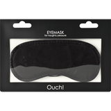 Augenmaske Ouch weich gepolstert Schwarz oder Rot 17,5 cm – Ansicht 2