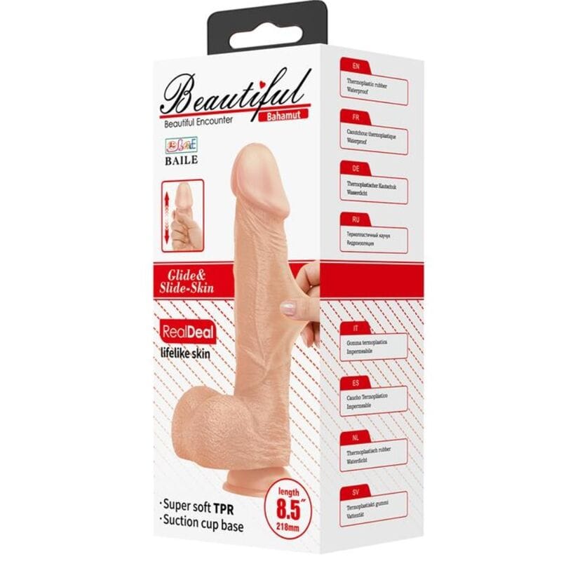 Bahamut flexibler Dildo 21,8 x 4,6 cm – Ansicht 8