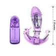 Vaginal- und Analstimulator mit Vibration Flieder