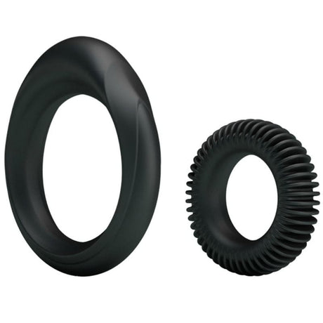 Penisring Kit 2 Silikonringe Ring Manhood Ø 1 cm.1