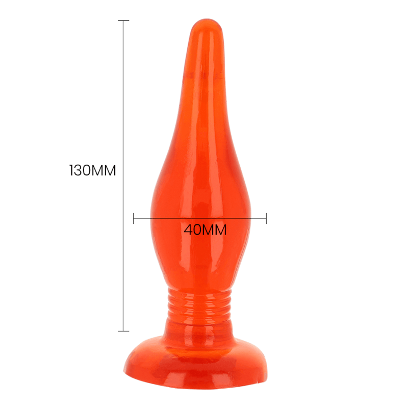 Baile - Roter Soft Touch Analstecker 14.2 cm